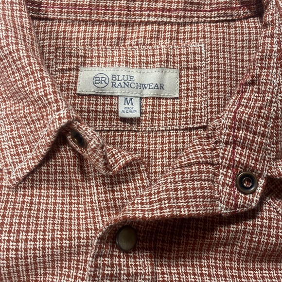 Blue Ranchwear Rodeo Snap-Front Casual Shirt size Medium - Picture 2 of 9